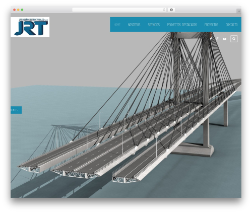Theme WordPress Muse - jrtestructurales.com