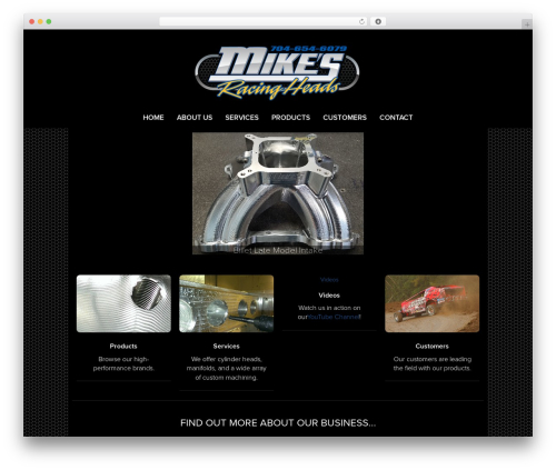 Theme WordPress Range - mikesracingheads.com