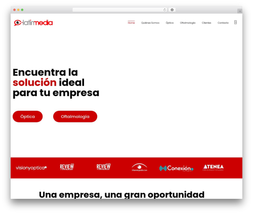 Vayne WordPress theme - clatinmedia.com