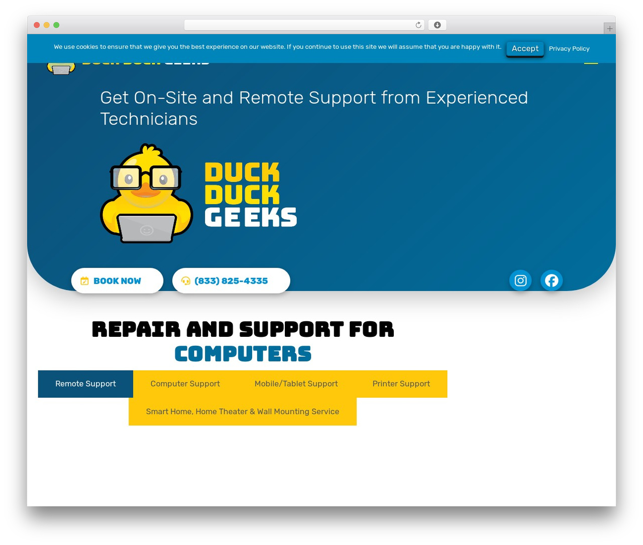 WordPress theme Pro - duckduckgeeks.com