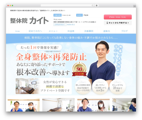 WordPress theme Yuimaru - seitai-kaito.com