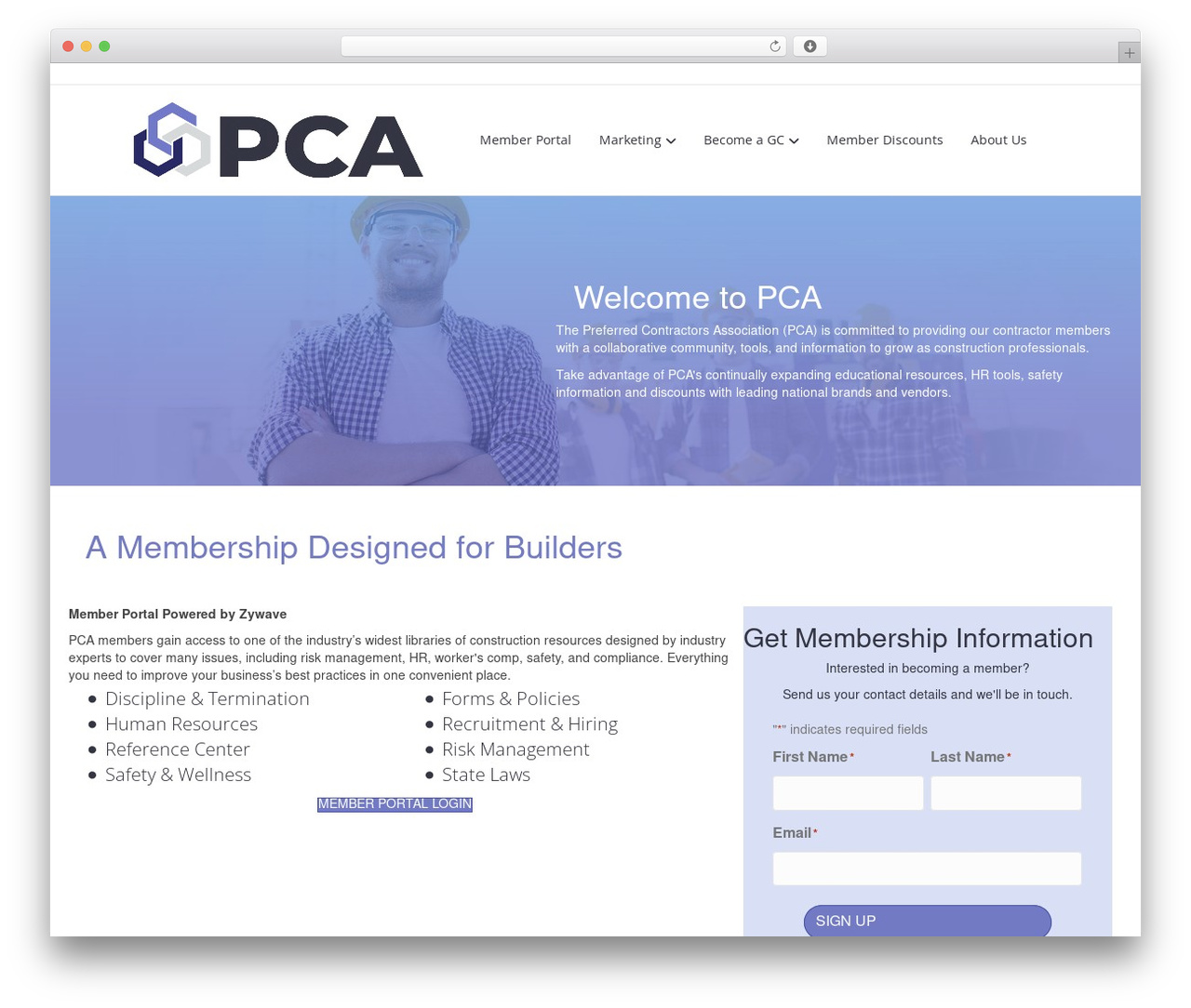 PCA Members - BB Child Theme theme WordPress - pcamembers.com