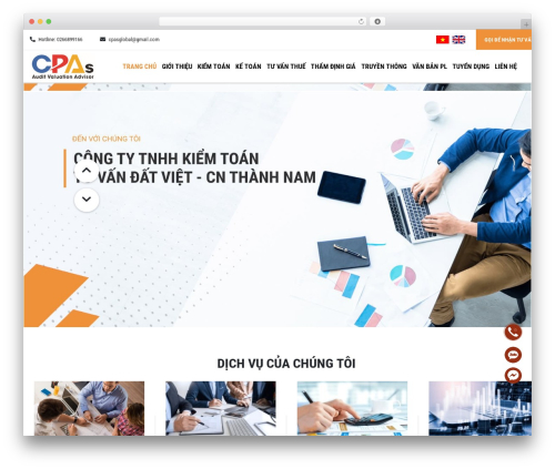 DEV Wordpress WP theme - cpas.vn