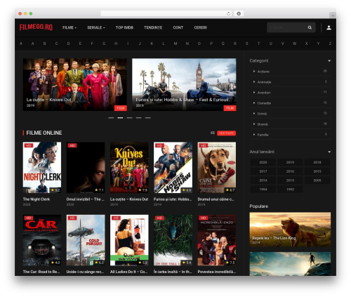 DooPlay WordPress theme - filmego.ro