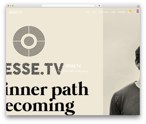 Jay WordPress theme - jesse.tv