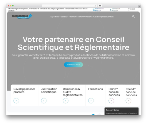 Pharmanager Development WordPress theme - pharmanager-development.com