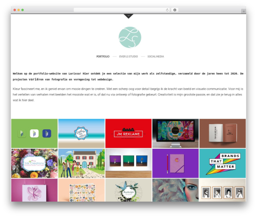 PineCone personal WordPress theme - lsstudio.nl