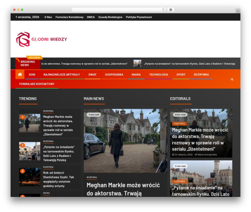 Theme WordPress Newsever Pro - glodniwiedzy.pl Theme WordPress Newsever Pro - glodniwiedzy.pl