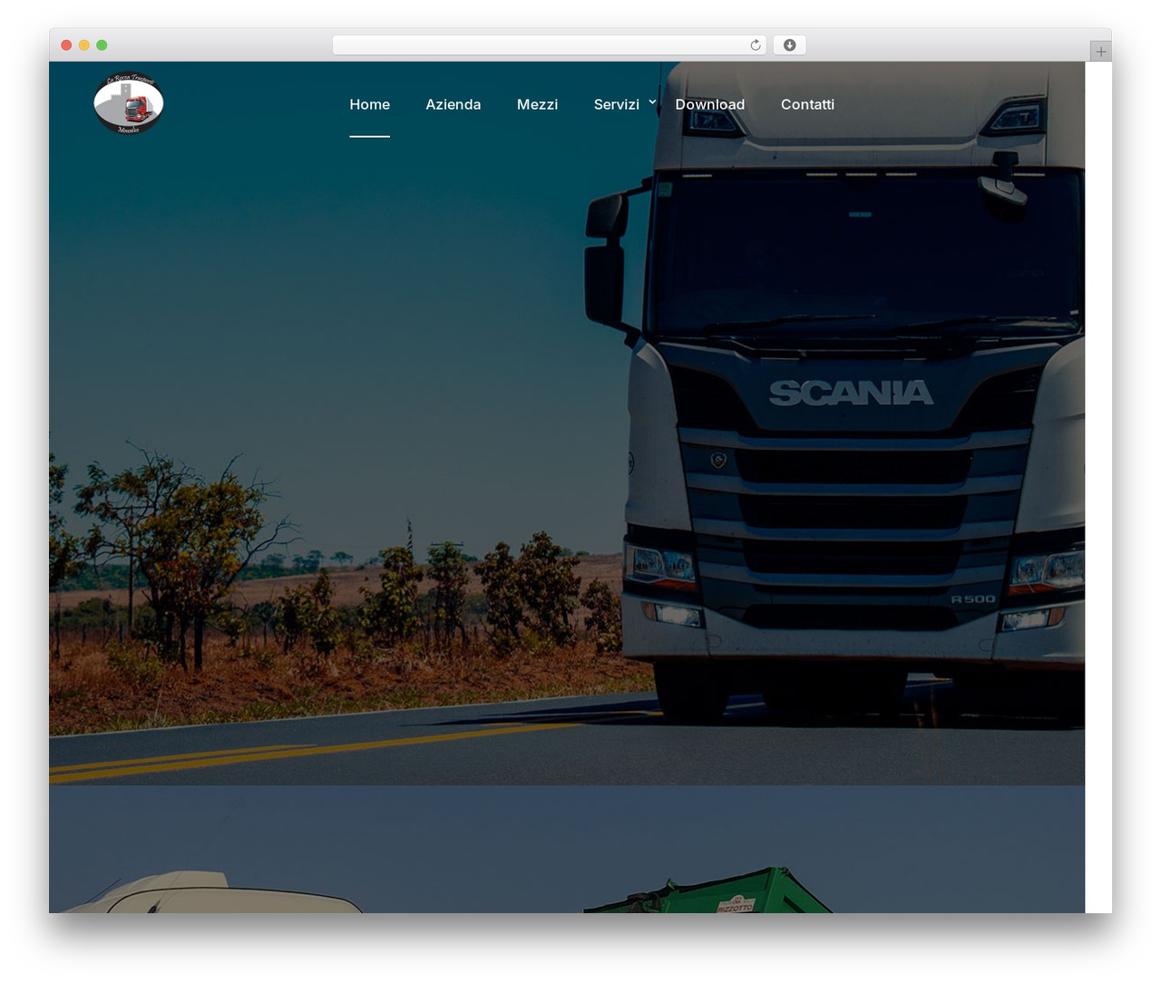 TransX WordPress website theme - laroccatrasporti.it