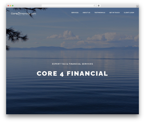 Universal portfolio WordPress plugin - core4financial.com