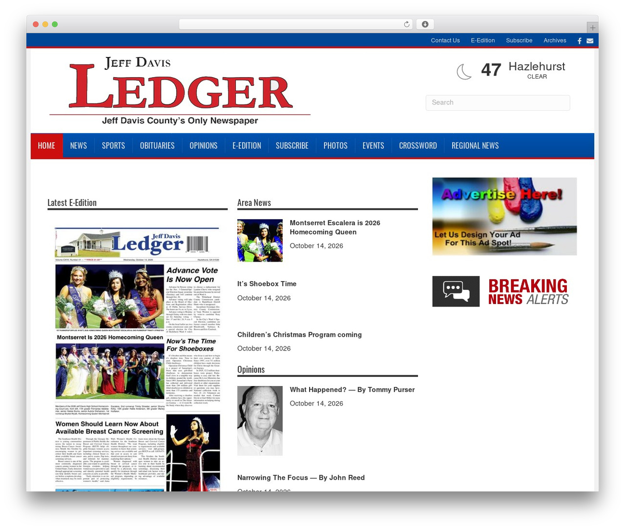 WordPress theme Beaver Builder Child Theme - jdledger.com