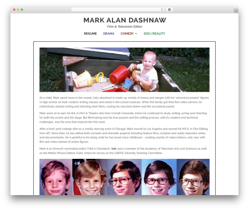 WordPress theme customTheme - markalandashnaw.com