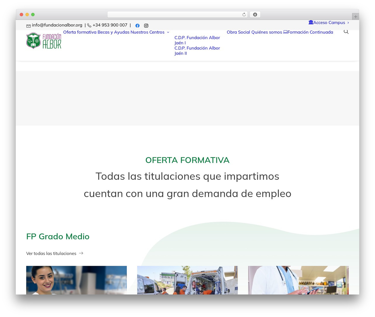 WordPress website theme Uncode - fundacionalbor.org WordPress website theme Uncode - fundacionalbor.org