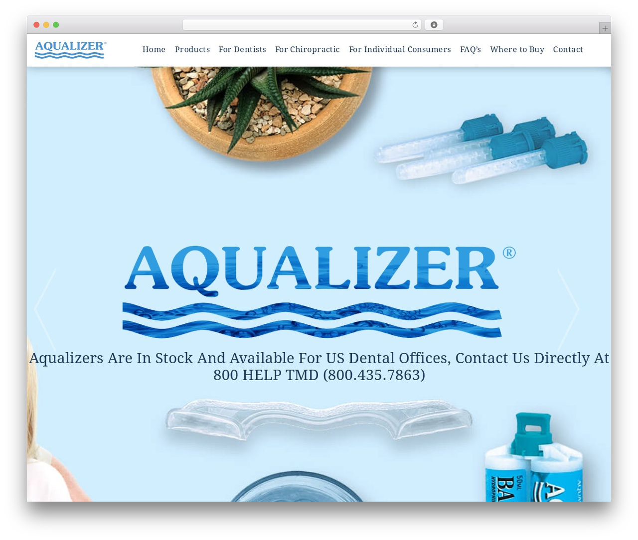 aqualizer WordPress theme - aqualizer.com