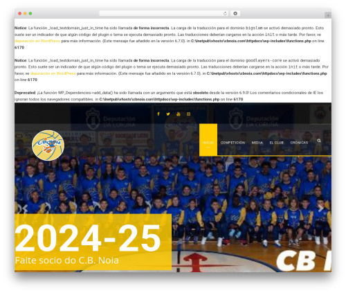 BigSlam WordPress theme - cbnoia.com