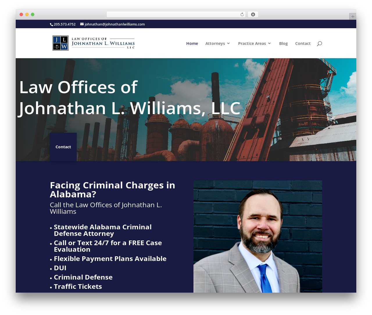 Divi WordPress theme - johnathanlwilliams.com