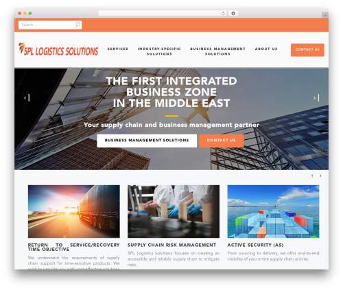 Express Logistics WordPress theme - 5plsolutions.com