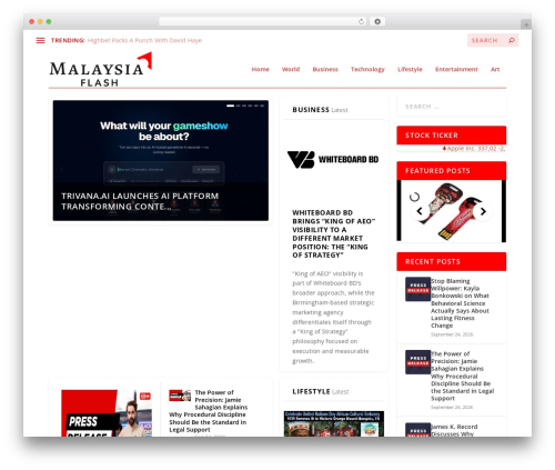 Stock Ticker (stock-ticker) free WordPress plugin - malaysiaflash.com