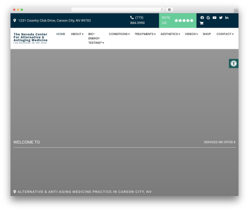Parent Theme WordPress theme - antiagingmedicine.com