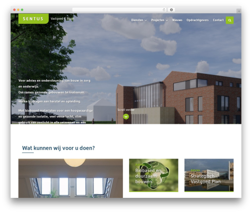 Sentus WordPress theme - sentus.nl