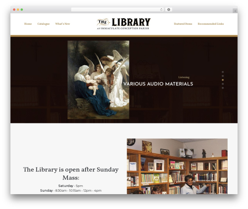 Theme WordPress Rare - icparishlibrary.com