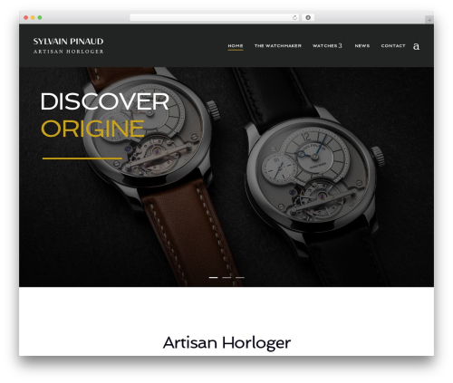 Theme WordPress Alecta - sylvain-pinaud.com