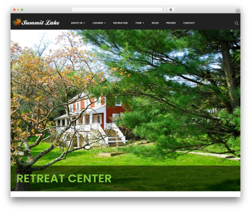 Theme WordPress Camping - summitlake.org