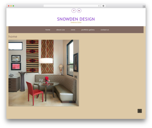 Theme WordPress tInteriorDesign - snowdendesign.com