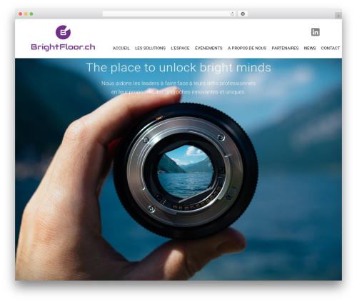 WP Bootstrap Starter premium WordPress theme - brightfloor.ch