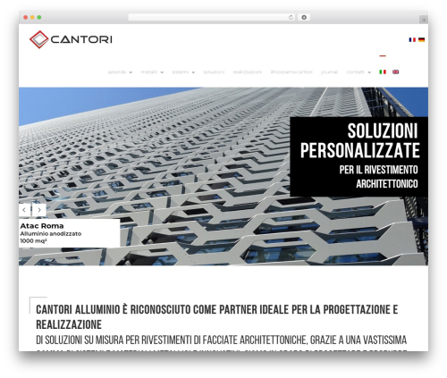 Media grid overlay manager WordPress plugin - cantorialluminio.it