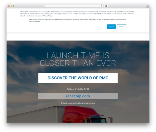 Buildwall WordPress theme - rmccomposites.com