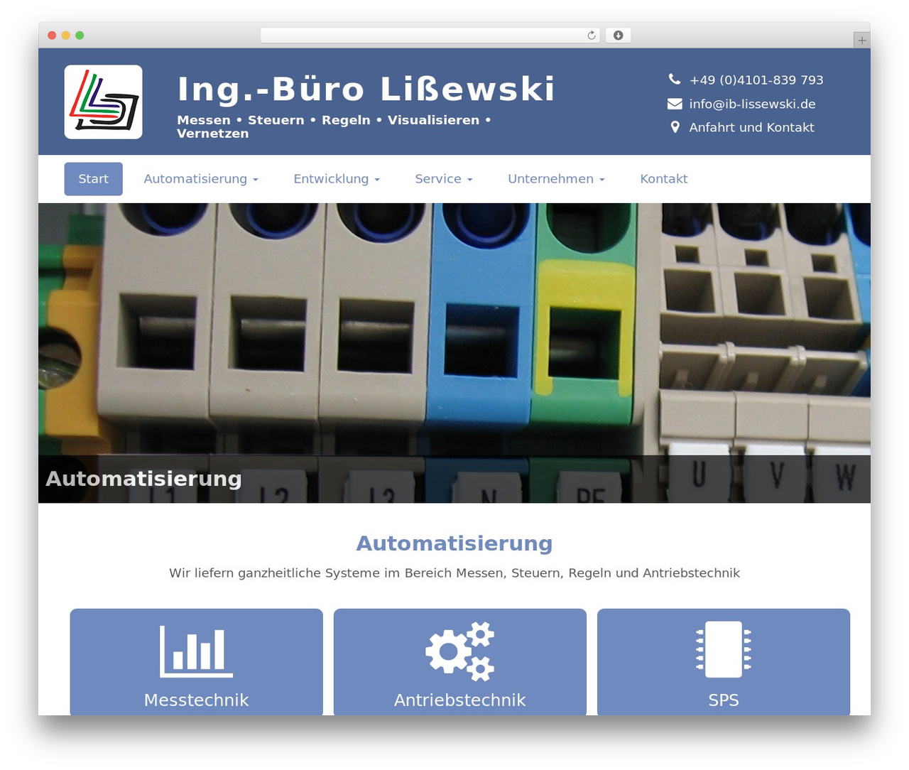 DevDmBootstrap3 theme WordPress - ib-lissewski.de