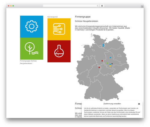 Divi theme WordPress - schloss-net.de
