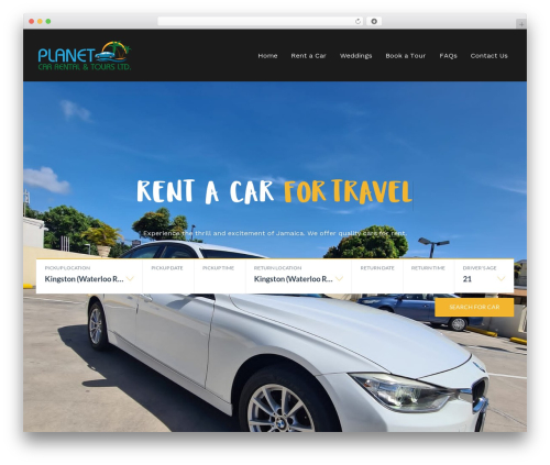 Embark theme WordPress - planetcarrentalandtours.com