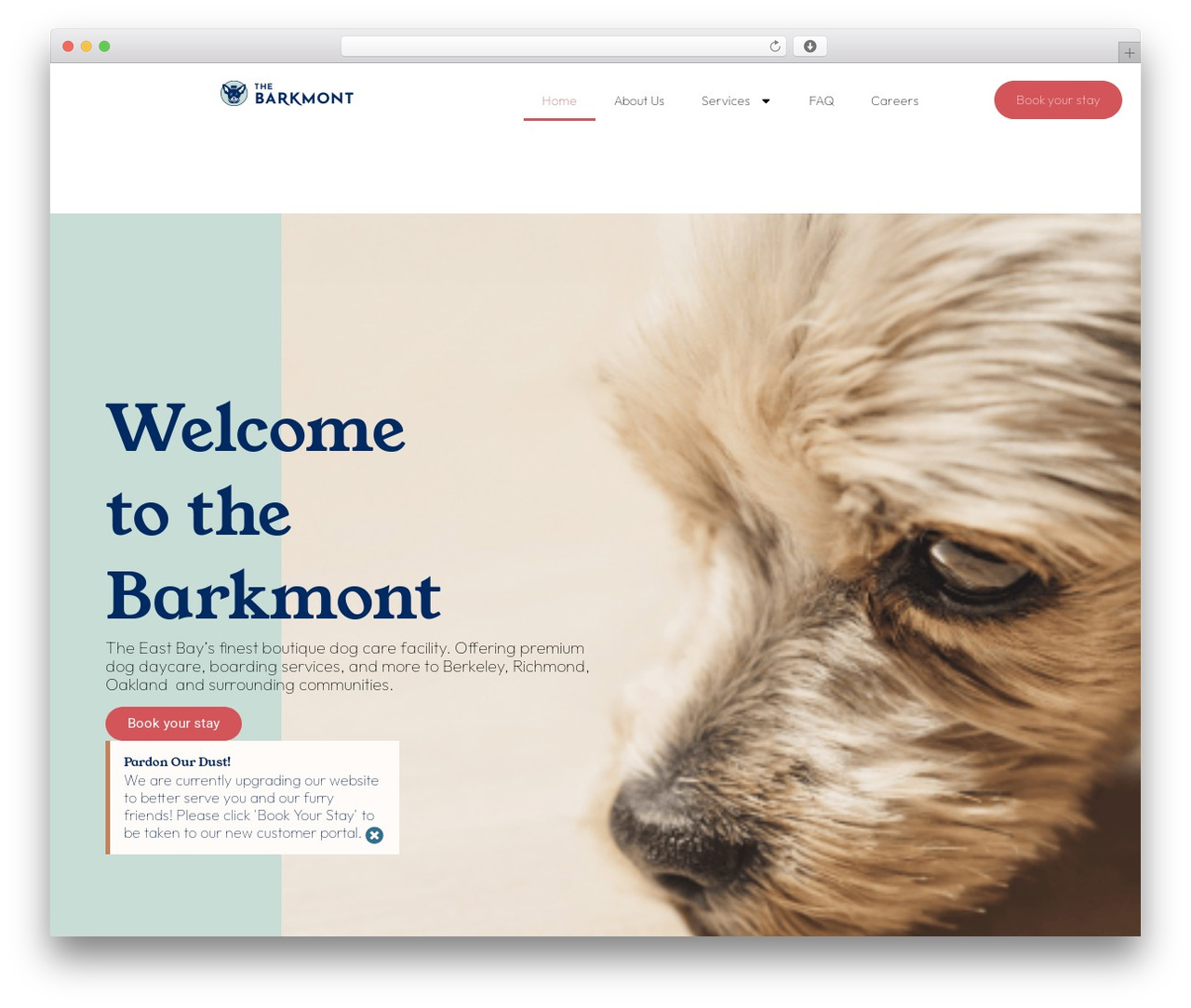 Hello Elementor WordPress hotel theme - the-barkmont.com