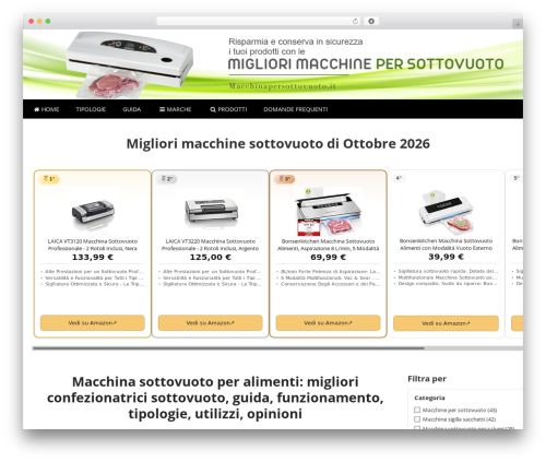 Woozone WordPress plugin - macchinapersottovuoto.it
