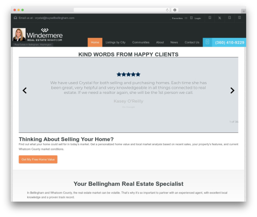 RealHomes WordPress real estate - buysellbellingham.com