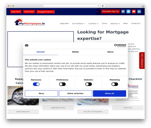 Indeed my team vc WordPress plugin - mymortgages.ie