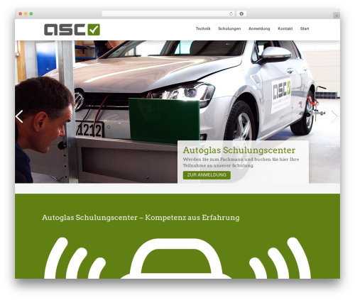 Theme WordPress Forked - autoglas-schulung.de