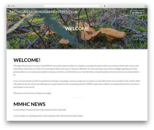 Theme WordPress Intergalactic 2 - michiganmushroomhunters.org