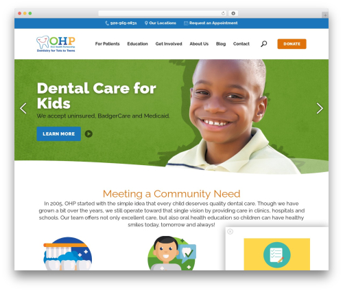 Webfitters WordPress theme - smilegb.org