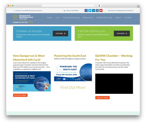 WordPress theme Econo - dungarvanchamber.ie