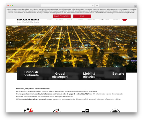 WordPress website theme hoffmann - ups-hoffmann.com