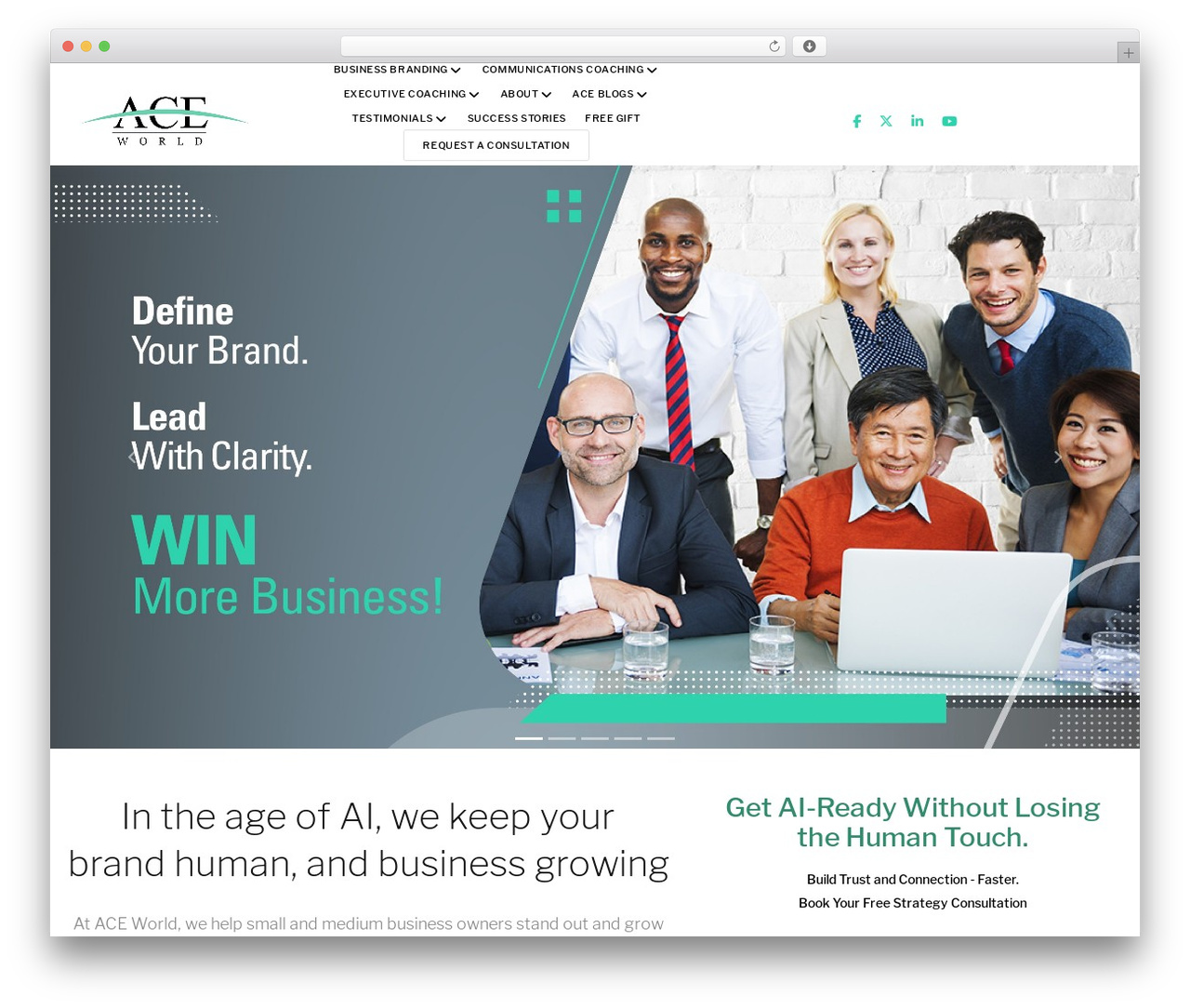 ace WordPress theme - aceworldfoundation.com