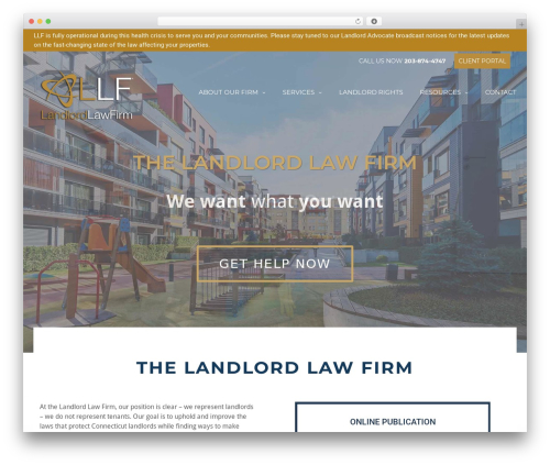 Mmenu WordPress plugin - landlordlawfirm.com