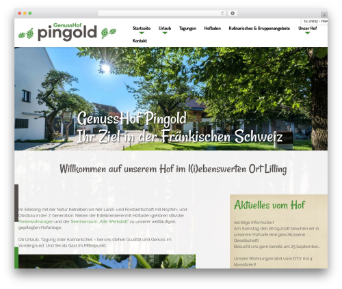 Pingold top WordPress theme - pingold.de Pingold top WordPress theme - pingold.de
