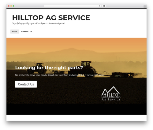 Radcliffe 2 WordPress theme - hilltopagservice.com