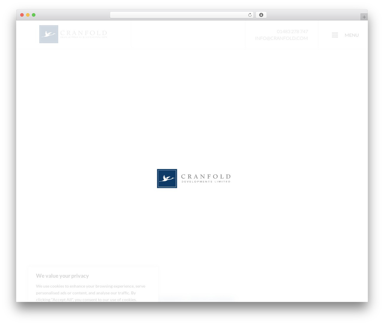 Theme WordPress Cranfold Developments - cranfold.com