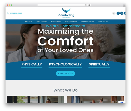 Theme WordPress Saveo - comfortingcs.com