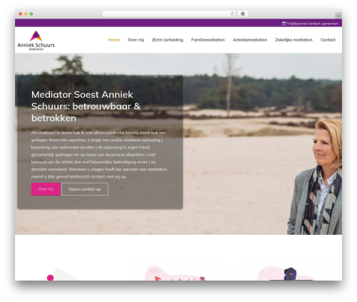 theme001 WordPress theme - anniekschuursmediation.nl